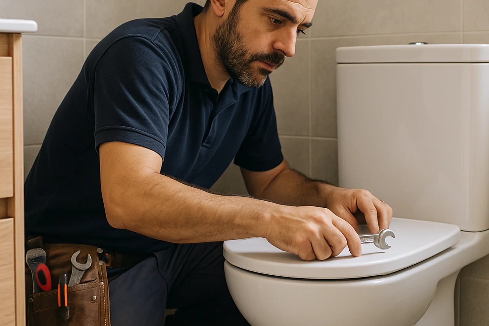 Instalación de sanitario